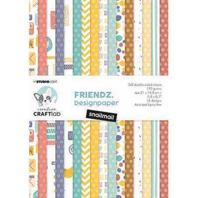 StudioLight Friendz Nr.86 Designpapiere - Snailmail